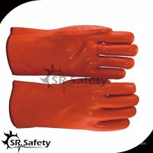 SRSAFETY strickte Baumwoll-dünne PVC-Handschuhe